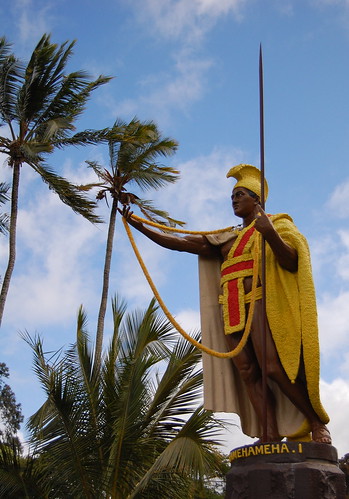 King Kamehameha Statue in Kapaau