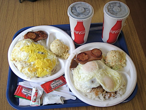 Super Loco Moco @ Cafe 100 in Hilo