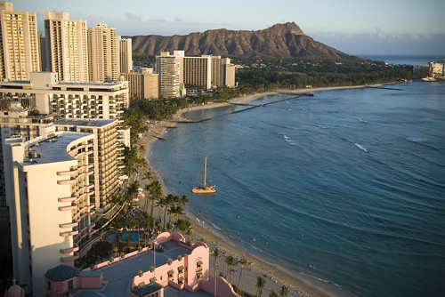 Waikiki from the Hanohano Room