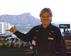 Lang the friendly bartender at the Hanohano Room