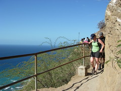 Narrow Passage Way at Diamond Head