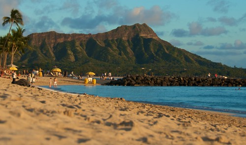 Waikiki Beach at Sunset