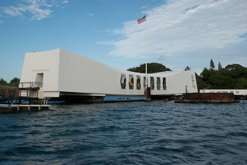 USS Arizona Memorial in Pearl Harbor