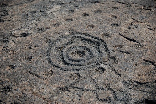 Petroglyphs at Hawaii Volcanoes National Park