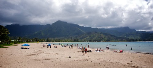 Hanalei Bay Beach