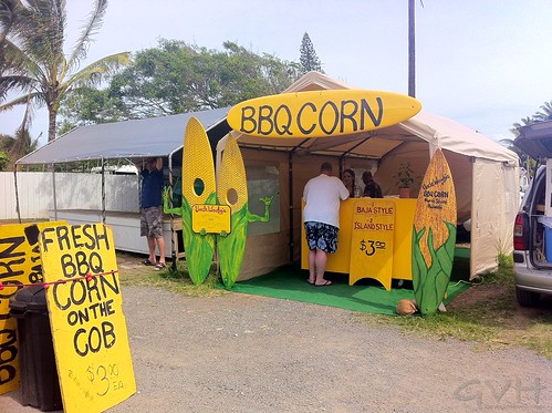 Uncle Woody's barbecue corn