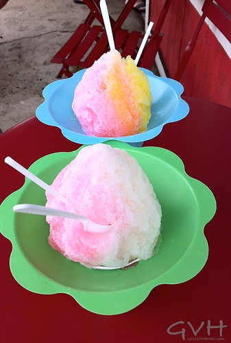 Shave ice from Aoki's