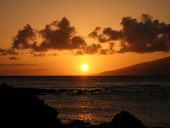 Maui Sunset from Kapalua