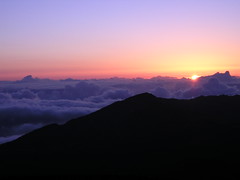 Sunrise at Haleakala