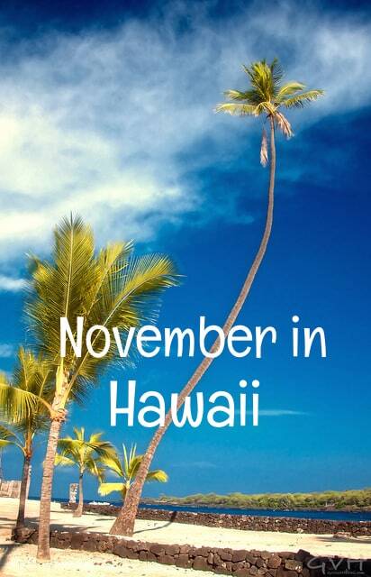 november in hawaii