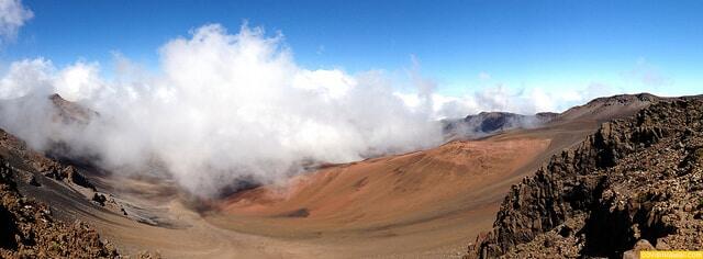 summit crater at haleakala