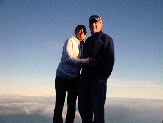 Top of Mt Haleakala