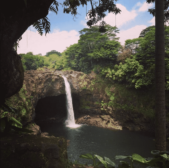 rainbow falls